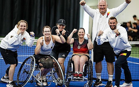 Jana Lindenthal feiert Debut bei der deutschen Rollstuhltennis-Nationalmannschaft